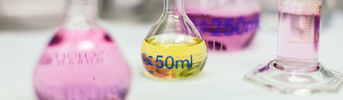 Orion Pharma brand image of lab bottles